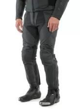 Dainese Men's Pony 3 Perforated Leather Pants                                     - 201553712-076-58 - Image 9
