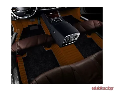 2007-2023 Chevrolet Silverado F1Mats Floor Mats Double Layer Stripe - F1-DLSCNB-CD-S