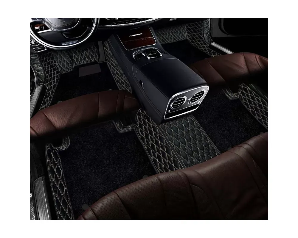 2022-2023 Toyota Corolla Cross Hybrid F1Mats Floor Mats Double Layer Diamond - F1-DLDBB1B-T-CH