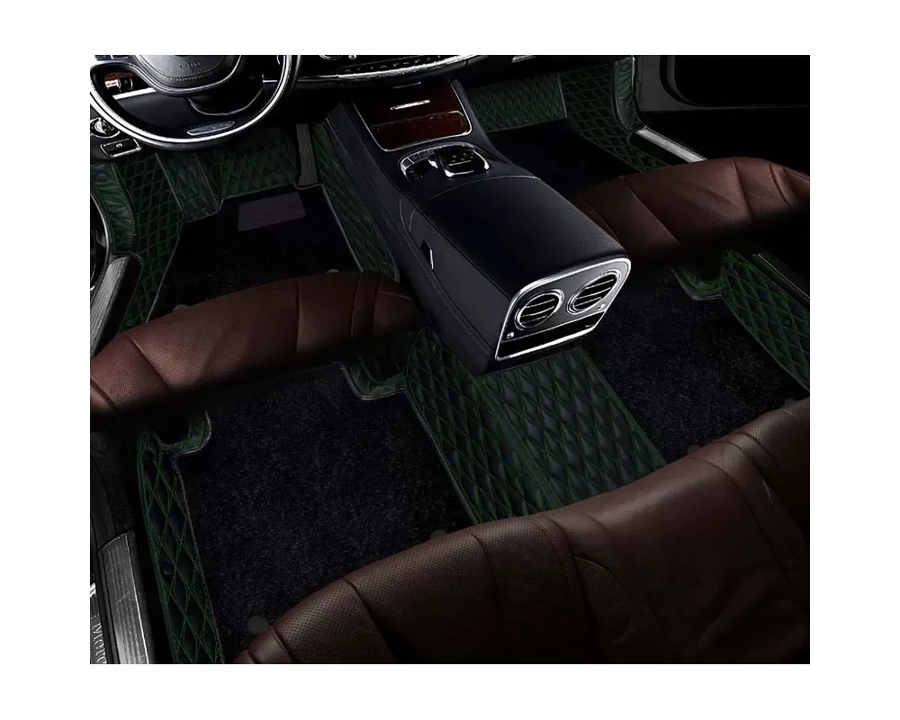 2013-2022 Chevrolet Malibu F1Mats Floor Mats Double Layer Diamond - F1-DLDBGB-CD-ML