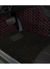 1960-2019 Volkswagen Beetle F1Mats Floor Mats Double Layer Diamond                                     - F1-DLDBRB-VW-B - Image 2