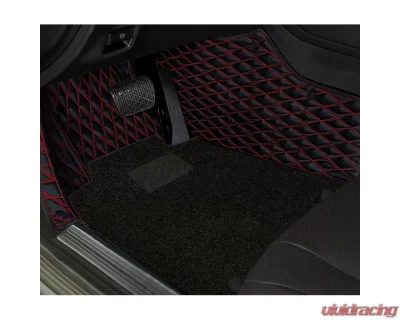 1960-2019 Volkswagen Beetle F1Mats Floor Mats Double Layer Diamond - F1-DLDBRB-VW-B