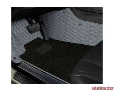 1960-2019 Volkswagen Beetle F1Mats Floor Mats Double Layer Diamond - F1-DLDGYB-VW-B