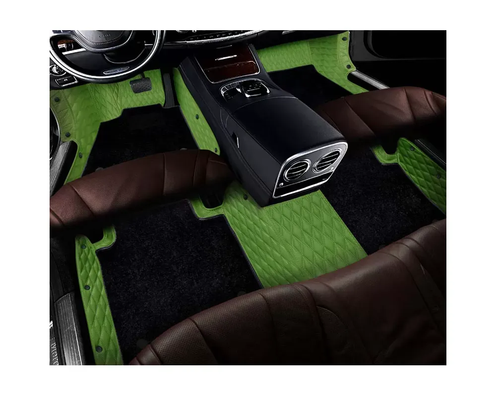 2001-2023 BMW 7 Series F1Mats Floor Mats Double Layer Diamond - F1-DLDLGB-BM-7