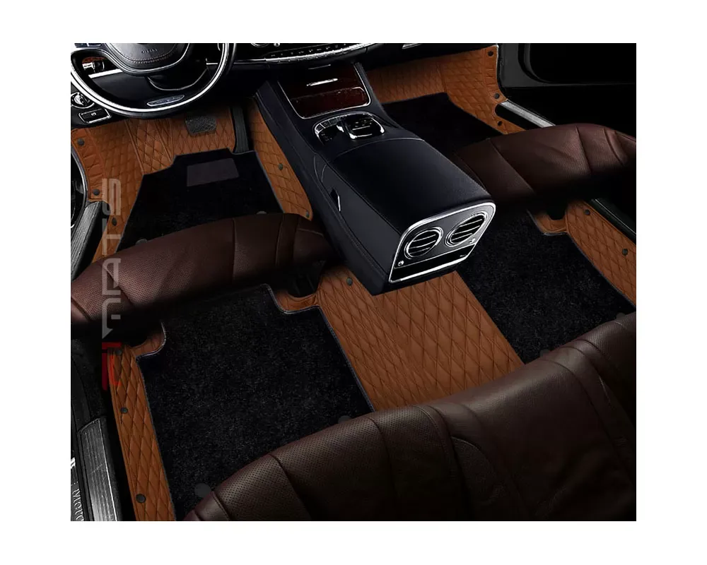 2010-2023 Dodge Durango F1Mats Floor Mats Double Layer Diamond - F1-DLDCNB-D-DU