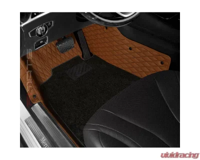 1960-2019 Volkswagen Beetle F1Mats Floor Mats Double Layer Diamond - F1-DLDCNB-VW-B