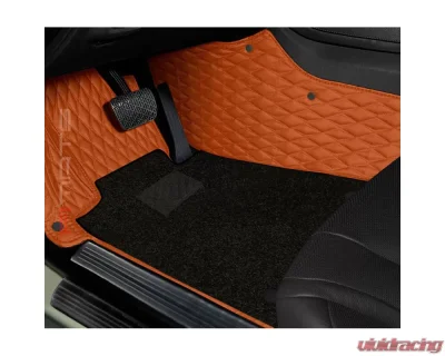 1960-2019 Volkswagen Beetle F1Mats Floor Mats Double Layer Diamond - F1-DLDOB-VW-B