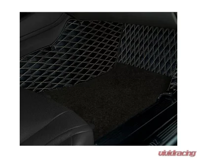 1960-2019 Volkswagen Beetle F1Mats Floor Mats Double Layer Diamond - F1-DLDBB1B-VW-B