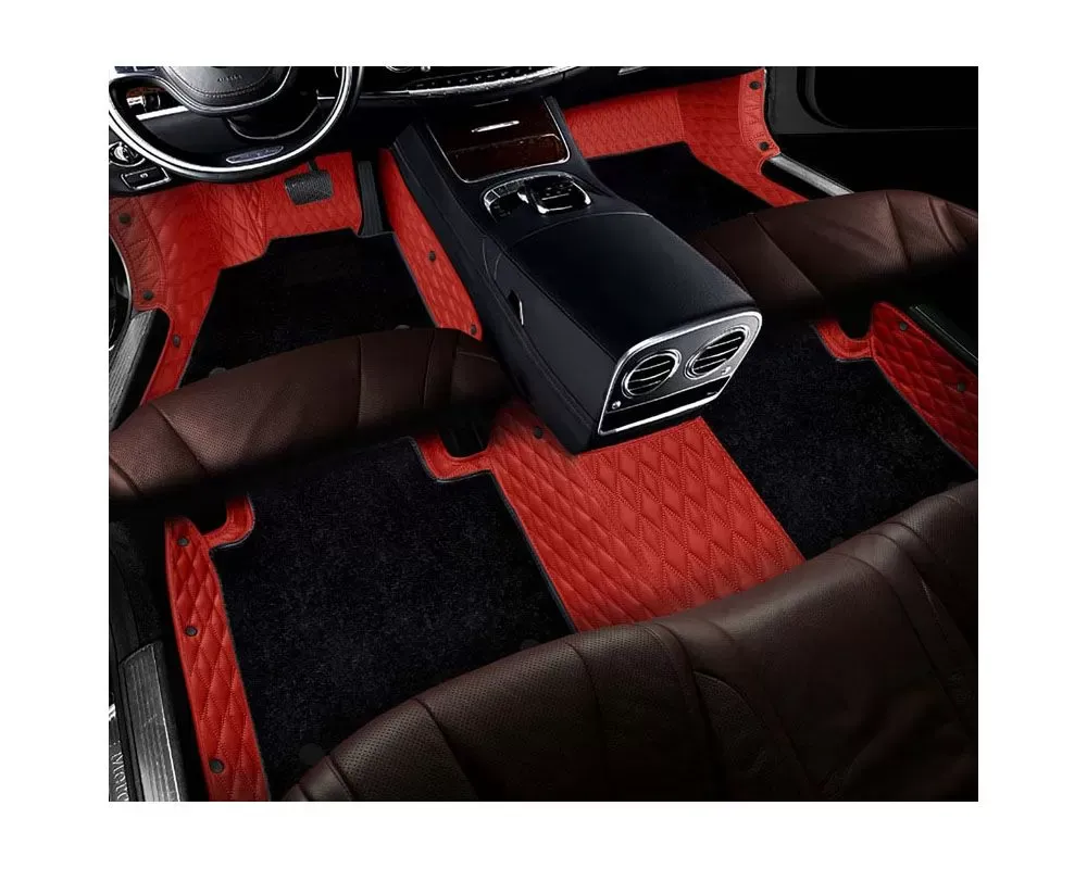 2008-2023 Nissan Rogue F1Mats Floor Mats Double Layer Diamond - F1-DLDRB-NS-R