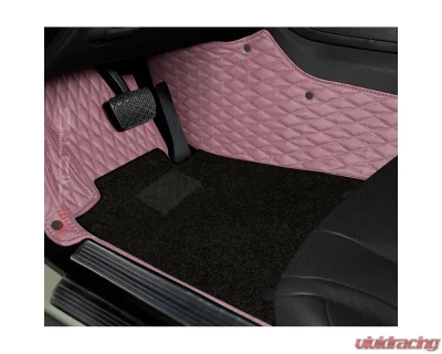 1960-2019 Volkswagen Beetle F1Mats Floor Mats Double Layer Diamond - F1-DLDPKB-VW-B