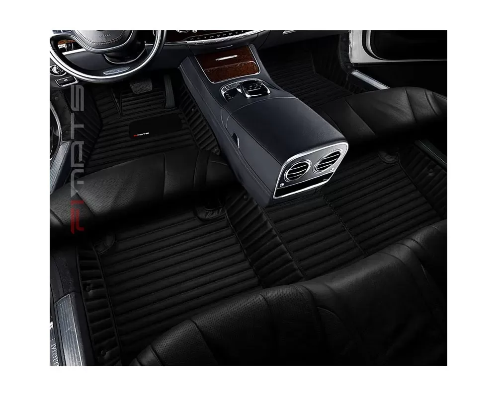2014-2023 Infiniti Q50L F1Mats Floor Mats Single Layer Stripe - F1-SLSBB-I-Q5L