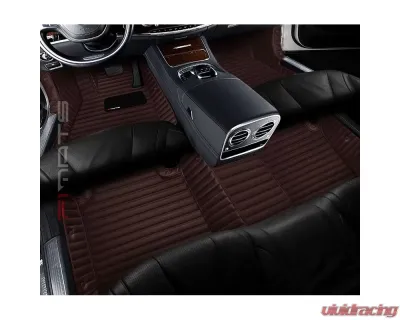 2005-2023 Ford Mustang F1Mats Floor Mats Single Layer Stripe - F1-SLSEE-FR-M