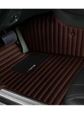 2005-2023 Ford Mustang F1Mats Floor Mats Single Layer Stripe                                     - F1-SLSEE-FR-M - Image 2