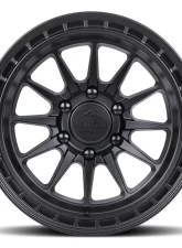 BAJA 7860MB Lock Off-Road Wheels 17x8.5 Black Aluminum for Jeep Wrangler 2007-2018                                     - BAJA-7860MB - Image 2