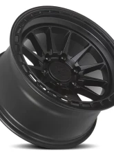 BAJA 7860MB Lock Off-Road Wheels 17x8.5 Black Aluminum for Jeep Wrangler 2007-2018                                     - BAJA-7860MB - Image 3