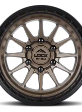 BAJA Lock Off-Road Wheels BAJA-7857MR 17x8.5 Black Aluminum for Jeep Wrangler 2007-2018                                     - BAJA-7857MR - Image 2