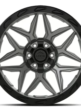 Lock Off-Road Matrix Wheel 17x9 5x127|5x139.7 0mm Matte Grey w/ Matte Black Ring                                     - MATRIX-7921MGMBR - Image 2