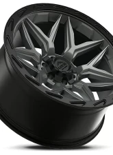 Lock Off-Road Matrix Wheel 17x9 5x127|5x139.7 0mm Matte Grey w/ Matte Black Ring                                     - MATRIX-7921MGMBR - Image 3