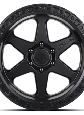 Lock Off-Road Olympus Wheel 17x9 6x139.7 -12mm Matte Black w/ Matte Black Ring                                     - OLYMPUS-7969MB12N - Image 2