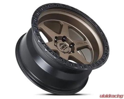 Lock Off-Road Olympus Wheel 20x9 5x127 | 5x5 0mm Matte Desert Bronze w/ Matte Black Ring - OLYMPUS-2957MRMBR