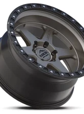 Lock Off-Road Olympus Wheel 20x10 6x135 -24mm Matte Grey w/ Matte Black Ring                                     - OLYMPUS-2163MGMBR - Image 3