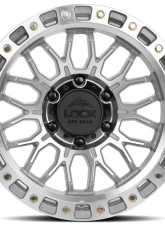 Lock Off-Road Combat Wheel 20x9 6x139.7 0mm Maching w/ Clear Coat                                     - COMBAT-2969MC - Image 2