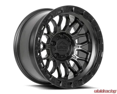 Combat Lock Off-Road Wheels 2188MB 17x9 5x5.5 Black Aluminum for Jeep Wrangler 2007-2018 - COMBAT-2188MB