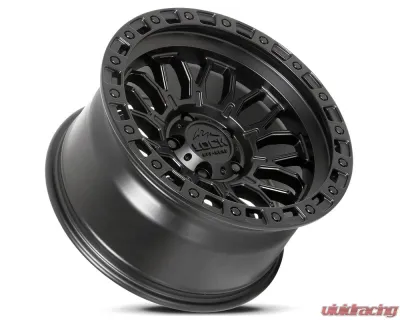 Combat Lock Off-Road Wheels 2188MB 17x9 5x5.5 Black Aluminum for Jeep Wrangler 2007-2018 - COMBAT-2188MB