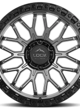 Combat 2188MGMBR Off-Road Wheels 18x9 6x135mm Gloss Black for Ford F-150                                     - COMBAT-2188MGMBR - Image 2