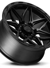 Lock Off-Road Matrix Wheel 22x10 8x165.1 -18mm Matte Black w/ Matte Black Ring                                     - MATRIX-221082MB - Image 3