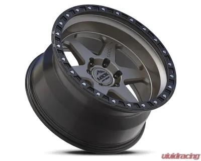 Lock Off-Road Olympus Wheel 18x9 6x139.7 +1mm Matte Grey w/ Matte Black Ring - OLYMPUS-8969MGMBR1