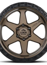 Lock Off-Road Olympus Wheel 18x9 6x139.7 1mm Matte Desert Bronze w/ Matte Black Ring                                     - OLYMPUS-8969MRMBR1 - Image 2
