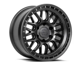 Lock Off-Road Onyx Wheel 17x9 5x127 | 5x5 1mm Matte Black w/ Matte Black Ring