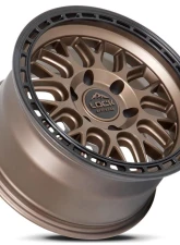 Lock Off-Road Onyx Wheel 17x9 5x127 | 5x5 1mm Matte Bronze w/ Matte Black Ring                                     - ONYX-7957MRMBR - Image 3