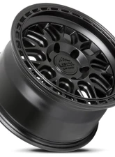 Lock Off-Road Onyx Wheel 17x9 6x139.7 -12mm Matte Black w/ Matte Black Ring                                     - ONYX-7969MB12N - Image 3