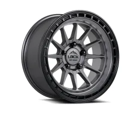 BAJA 7854MG Lock Off-Road Wheels 17x9, 6x139.7mm, Black Finish for Trucks and SUVs