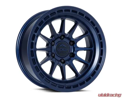 BAJA Lock Off-Road Wheels 7963 Blue 12x7 for 2007-2018 Jeep Wrangler - BAJA-7963BLUE12N
