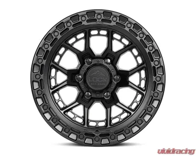 Commando 2188GB Lock Off-Road Wheels 18x9, Black, 6x139.7 Bolt Pattern, 0mm Offset - COMMANDO-2188GB