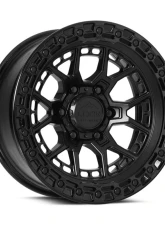 Commando 2188GB Lock Off-Road Wheels 18x9, Black, 6x139.7 Bolt Pattern, 0mm Offset                                     - COMMANDO-2188GB - Image 3