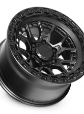 Commando 7957MB Lock Off-Road Wheels 17x9 Black Aluminum for Jeep Wrangler 2007-2018                                     - COMMANDO-7957MB - Image 3