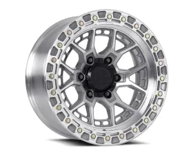 Commando 7957MC Lock Off-Road Wheels 17x9 Black Aluminum for Jeep Wrangler 2007-2018