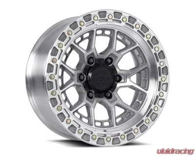 Commando 7963MC12N Lock Off-Road Wheels 12x6.5 Inch Black Aluminum for Jeep Wrangler - COMMANDO-7963MC12N