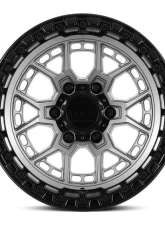 Commando 2188MGMBR Lock Off-Road Wheels 18x9 Black Machined for Jeep Wrangler 2007-2018                                     - COMMANDO-2188MGMBR - Image 2