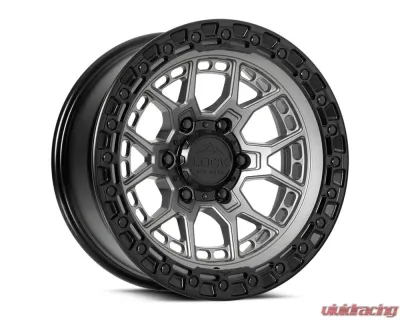 Commando 2188MGMBR Lock Off-Road Wheels 18x9 Black Machined for Jeep Wrangler 2007-2018 - COMMANDO-2188MGMBR