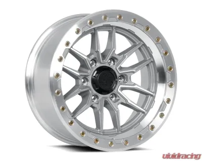 KRAWLER 7969MC Lock Off-Road Wheels 17x9 Black Aluminum for Jeep Wrangler 2007-2018 - KRAWLER-7969MC