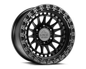 Mojave MOJAVE-7986MB Lock Off-Road Wheels 17x9 Black Aluminum for Jeep Wrangler 2007-2023