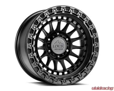 Mojave 7957MB12N Lock Off-Road Wheels 12x7.5 5x4.5 Bolt Pattern Black Finish - MOJAVE-7957MB12N