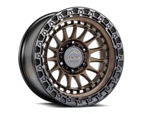 Mojave Lock Off-Road Wheels 78563MRMBR 17x9 Black Aluminum for Jeep Wrangler 2007-2018