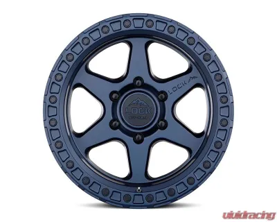 Olympus Lock Off-Road Wheels 8957 Blue 17x8.5 for Jeep Wrangler 2007-2018 - OLYMPUS-8957BLUE1