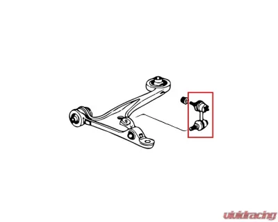 Hardrace Front Reinforced Stabilizer Link 2 Piece Set - Honda S2000 AP1|2 2000-2009 - HAR-6991